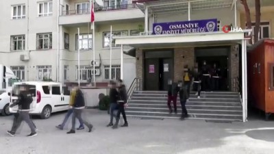safak operasyonu -  Osmaniye'de 'torbacı' operasyonuna 10 tutuklama Videosu