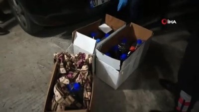 jandarma baskini -  Sahte alkol üreticilerine jandarma baskını: 2 gözaltı Videosu