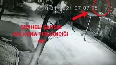  30 suç kaydı bulunan hırsız önce kameralara sonra polise yakalandı