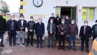 taksi duraklari -  Başkan Tahmazoğlu taksi duraklarını ziyaret etti Videosu