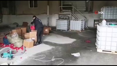 kacak alkol -  Sultangazi'de polisten sahte alkol imalathanesine baskın Videosu
