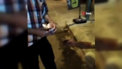 sahit -  Arkadaşının dişini penseyle çekti Videosu