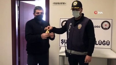  Asayiş ekipleri dedektif gibi iz sürerek altınlara ulaştı