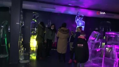 eziler -  Erzurum Sevgi Evleri’nde kalan çocuklar buz müzesini gezdi Videosu