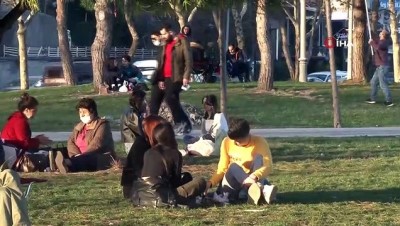 kirkoy -  Güneşi gören sahile koştu, pandemi önlemleri unutuldu Videosu