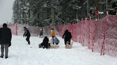 sevgi evleri -  Artvin Atabarı Kayak Merkezi'nde kayak sezonu açıldı Videosu