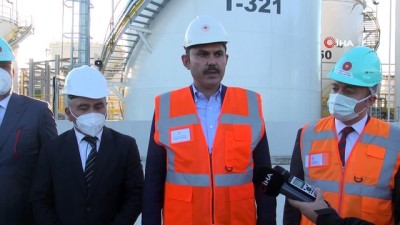  Çevre ve Şehircilik Bakanı Murat Kurum, Avrupa’nın en büyük 2'inci tesisi gezdi