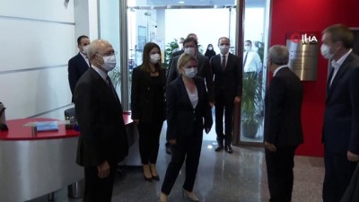  Kılıçdaroğlu, HDP Eş Genel Başkanı Sancar’ı kabul etti