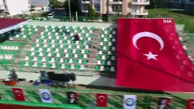belediye baskanligi - Spor Toto tarafından yenilenen stat açıldı Videosu