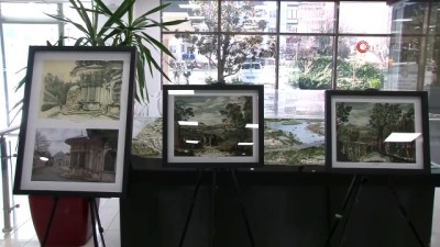 ressam -  “Günümüz Fotoğraflarıyla Gravürlerde Eyüpsultan” sergisi ziyaretçilere açıldı Videosu
