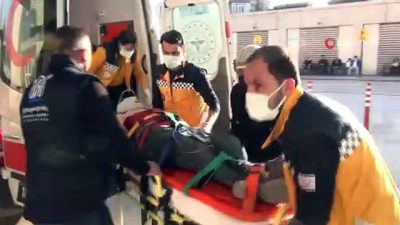 asansor boslugu -  Metrelerce yükseklikten asansör boşluğuna düşen işçi ağır yaralandı Videosu
