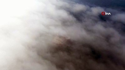  Sis altındaki Kız Kulesi'nden masalsı görüntüler