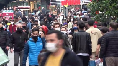 yemen -  İstiklal Caddesi’nde dikkat çeken yoğunluk Videosu
