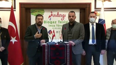  Sındırgı Biogaz tesisi için imzalar atıldı