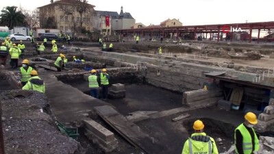 metro insaati -  Ulaştırma ve Altyapı Bakanı Adil Karaismailoğlu, “Arkeopark Gar Kompleksi dünyada bir ilk olacak” Videosu