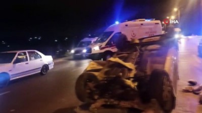  Başkent'te trafik kazası: 2 yaralı