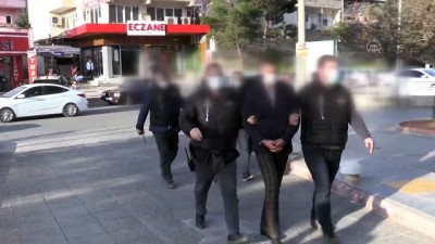 KAHRAMANMARAŞ -  Gasp iddiasıyla yakalanan 3 zanlı tutuklandı