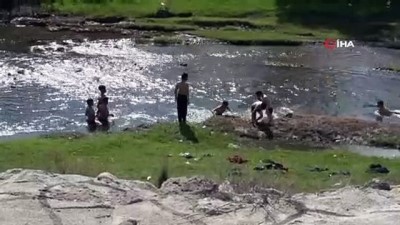 su kanali -  Osmaniye’de su kanalında tehlikeli serinlik Videosu