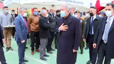 ANKARA - Bakan Akar ve TSK komuta kademesi, Bitlis şehitlerinin ailelerine taziye ziyaretinde bulundu