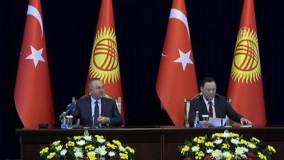 BİŞKEK - Kırgızistan Dışişleri Bakanı Kazakbayev: 'Kırgızistan ile Türkiye dili bir dini bir iki kardeş ülkedir'