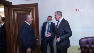  - Dışişleri Bakanı Çavuşoğlu, Rusya Dışişleri Bakanı Lavrov ile görüştü