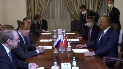 DOHA - Çavuşoğlu, Rusya Dışişleri Bakanı Sergey Lavrov ile görüştü