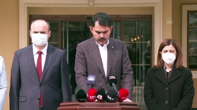 EDİRNE - Bakan Kurum, Edirne Valiliğini ziyaretinin ardından açıklamalarda bulundu (2)