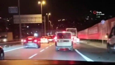  Esenler'de trafiği tehlikeye düşüren kamyonet sürücüsü gözaltına alındı