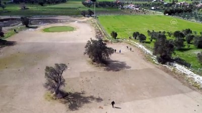 golf sahasi - İZMİR - Futbol ve golfü bir araya getiren 'Futgolf' Türkiye'de yaygınlaşıyor Videosu