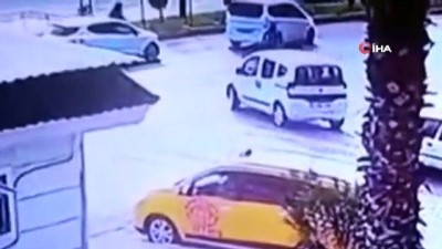 yaya gecidi -  Şanlıurfa’daki feci kaza kamerada Videosu
