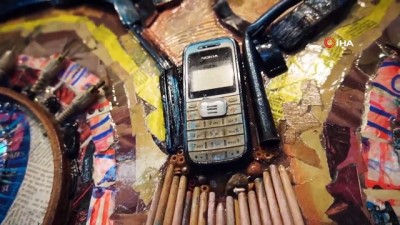 portre -  - El Salvador'da geri dönüşüm malzemelerinden yapılan sanat eserleri sergileniyor Videosu
