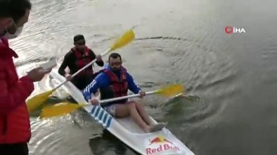 ruzgar sorfu - Kızılırmak Nehri'nde kahveli kano keyfi Videosu