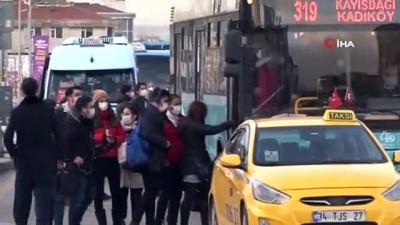  İstanbul'da toplu taşıma araçlarında korona virüs denetimi