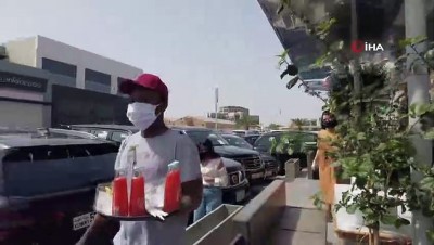  - Kuveyt’te koronaya karşı araç içi restoran hizmeti