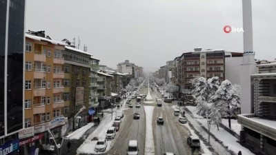 kar yagisi -  Muş’ta kartpostallık kış manzaraları Videosu