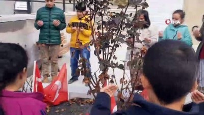  Öğrencilerden İstiklal Marşı'na anlamlı klip
