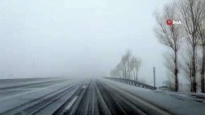  - Van’da kar yağışı ve yoğun sis