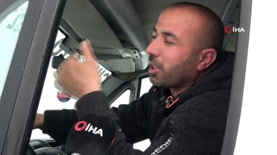 mahsur kaldi -  Yoğun tipi nedeniyle yüzlerce araç mahsur kaldı Videosu