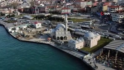  Mimar Sinan'ın 440 yıllık eserine İBB'den tepki çeken çalışma havadan görüntülendi
