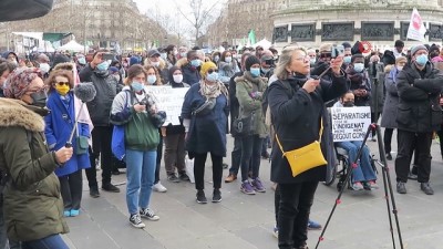 yasa tasarisi -  - Paris’te 'ayrılıkçı' yasa tasarısı ve İslamofobi protestosu Videosu