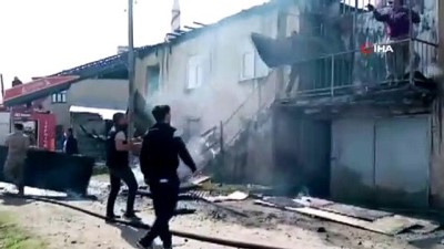 ev yangini -  Tunceli’de ev yangını Videosu