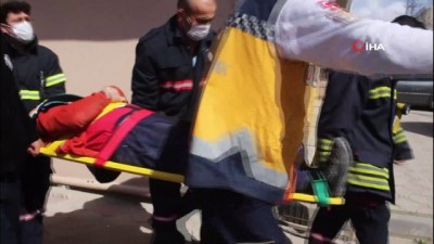bas donmesi -  Asansör boşluğuna düşen kişi yaralandı Videosu