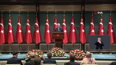Cumhurbaşkanı Erdoğan:  “3,7 milyon çalışanımıza 30 milyar TL’lik kısa çalışma ödeneği verdik. Uygulamayı mart sonunda bitiriyoruz.”