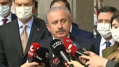  Meclis Başkanı Mustafa Şentop, gazetecilerin gündeme ilişkin sorularını cevapladı
