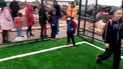 futbol maci -  Şanlıurfalı Zekiye’nin şık golünü Bakan Kasapoğlu alkışladı Videosu