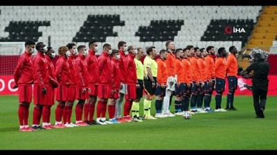 Beşiktaş - Medipol Başakşehir maçından kareler -1-
