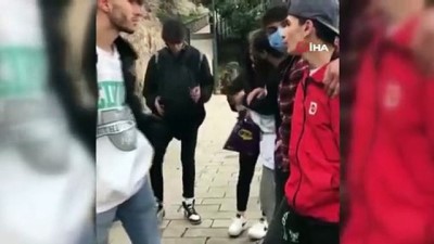 kiz kavgasi -  Gençlerin ölümüne kız kavgası kamerada Videosu