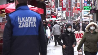   Vaka şampiyonu Samsun’da sokaklarda korkutan kalabalık