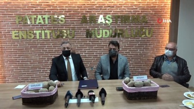 parmak -  Yerli patates tohumları Saruhan ve Niğşah satıldı Videosu