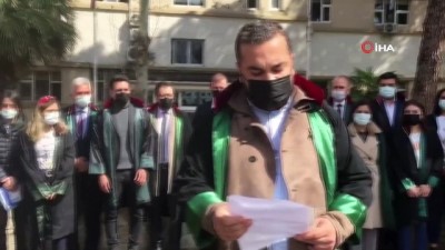 hain saldiri -  Alaşehirli avukatlar, Gebze'de görev başındayken öldürülen avukata yapılan saldırıyı kınadı Videosu